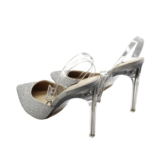 Nine West Women s Sparkel Ankle Strap Pumps Women s Shoes - Picture 6 of 8